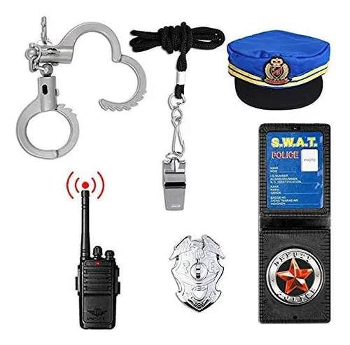 Kit De Disfraz De Oficial De Policía Sepco Para Niños