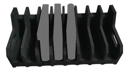 Estante De Almacenamiento Para Pistolas Eva Foam, 8 Ranuras,