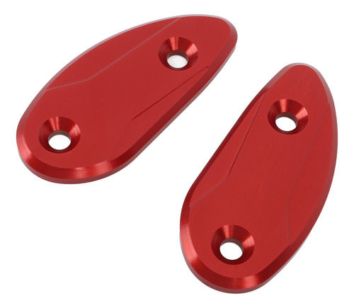 Funda Para Espejo Retrovisor De Moto, 2 Unidades, Color Rojo