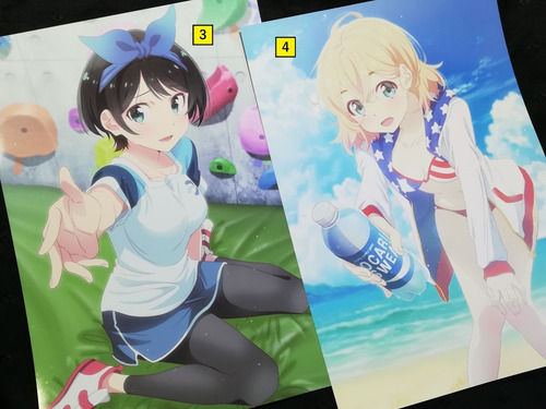 Posters A3 29x42cm Anime Kanojo Okarishimasu #1 / Niponmania