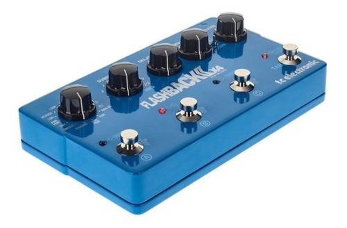 Imagen 3 de 5 de Pedal de efecto TC Electronic Flashback 2 X4 Delay celeste