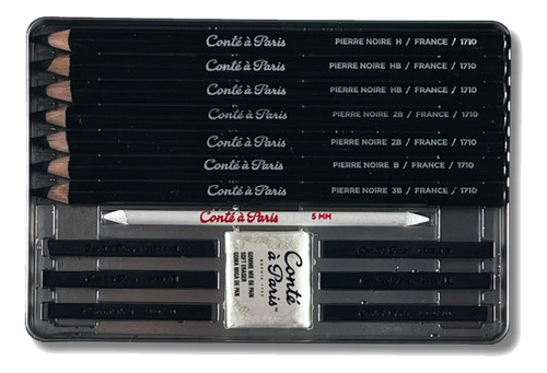 Lata Conte A Paris Caja Pierre Noire X 15