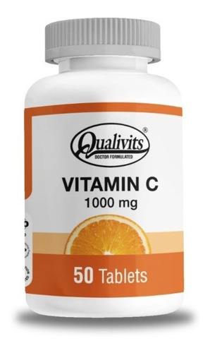 Vitamina C  Qualivits  1000 Mg      50 Tabletas