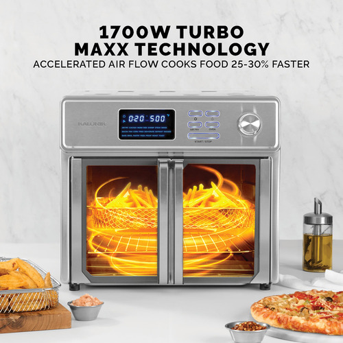 Horno De Aire Digital 26 Litros 10 En 1 Con Accesorios