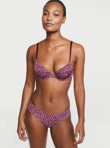  Conjunto De Brasier Y Panty Victoria's Secret Leopardo 