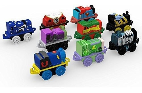 Minis Trenes Thomas Y Sus Amigos / Dc Súper Amigos - 9 Pack