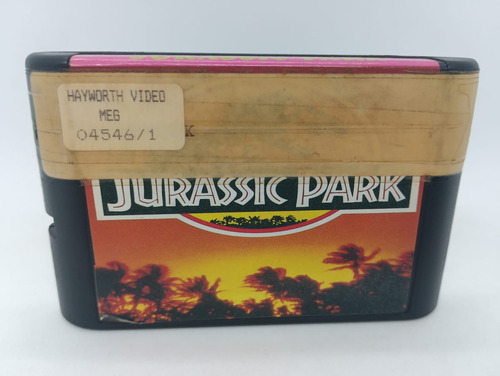 Jogo Jurassic Park Game Mega Drive Sega Genesis Cartucho