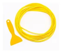 Comprar Super Oferta! Moldura A Presion Auto Universal Amarillo 5mts