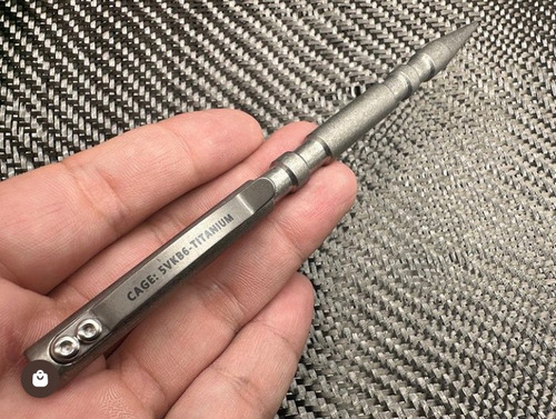 Kubotan Titanium Persuader ~ Pre Production, Maratac.