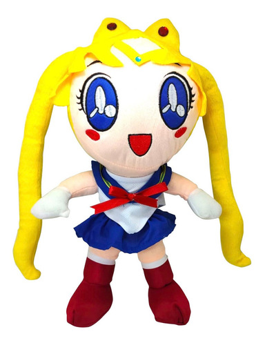 Imagen 1 de 3 de Peluche Serena De Sailor Moon 35cm Super Linda Muñeca