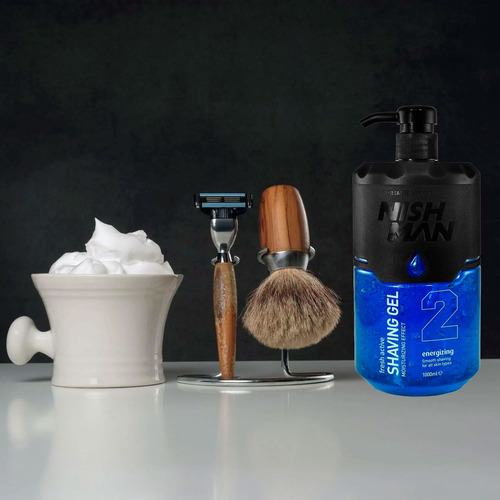 Gel De Afeitar Nishman Energizing Blue N°2 1000ml