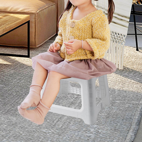 . Silla Plegable Taburete Plegable Respaldo Taburete De Baño