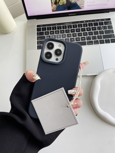 . Case Use A Capa De Silicone Líquido Macio Rudo Para iPhone