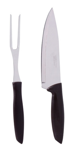 Set Asado Parrillero Tramontina X2 Plenus Cuchillo Tenedor 