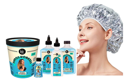 Lola Daños Voraces Tratamiento Completo Reparador + Gorro