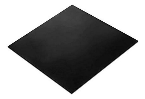 Lámina De Goma Resistente 60a, Neopreno Negro 12x12 PuLG -1/