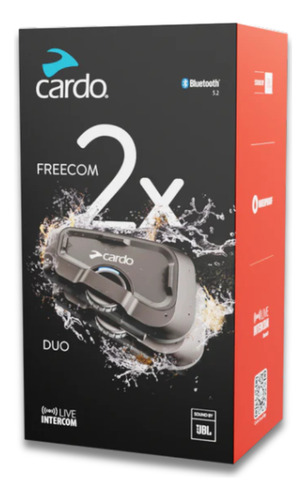 Intercomunicador De Capacete Cardo Freecom 2x Jbl Duo