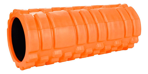 Rolo Yoga Masajeador Rodillo Pilates Foam Masaje Texturado Color Naranja