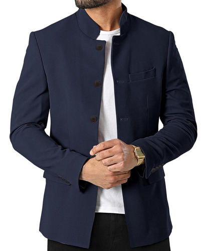 L Chaquetas Tipo Blazer Casual Para Hombre, Abrigos De