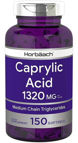 Horbaach Acido Caprilico 1320 Mg 15 - Unidad a $900