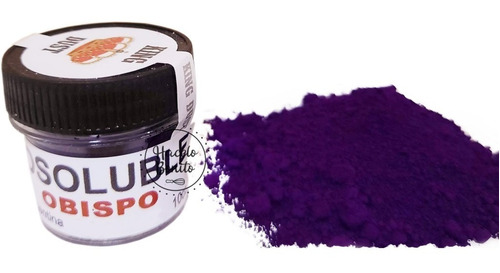 Colorante Liposoluble En Polvo Obispo Violeta King Dust