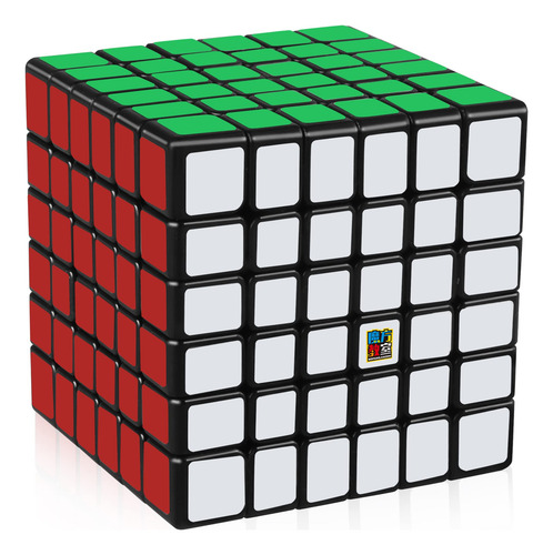 Cubo Mágico D-fantix Meilong 6x6 Speed Cube Negro Color De La Estructura