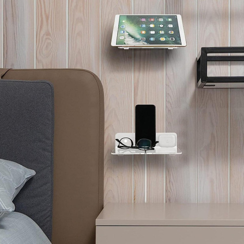2 Uds Estantes De Pared Flotantes Estantes De Pared Repisas