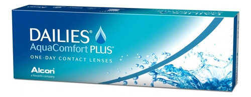 Lentes De Contato Dailies Aqua Comfort Plus Diária 30 Lentes Grau Esférico -4,50 (miopia)