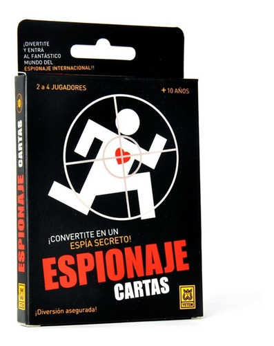 Espionaje Juego De Cartas Convertite En Espia Secreto Yetem 