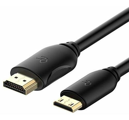 Cable Mini Hdmi Velocidad Soporta Ethernet 3d Retorno Audio