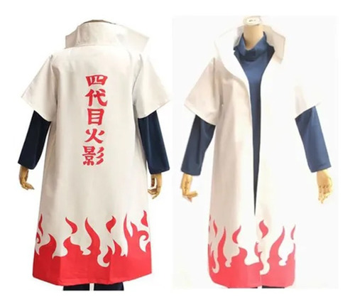 Naruto 4º Hokage Disfraces Cloak Cosplay Fiesta