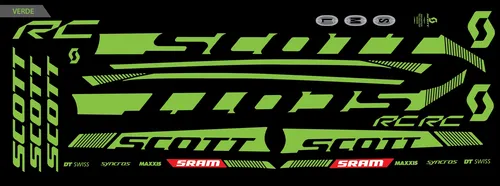 Calcos Bicicleta Scott Scale 900 Rc Wc
