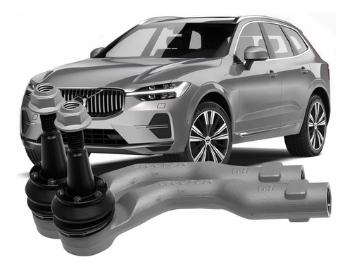 Par Terminal Direção Volvo Xc90 2016 2017 2018 2019 2020 21