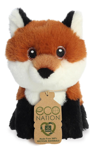 Aurora® Eco-friendly Eco Nation Mini Zorro De Peluche - Con