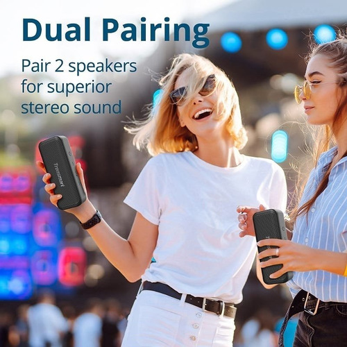 Imagen 6 de 10 de Parlante Bluetooth Inalámbrico Portátil Tipo Jbl O Bose