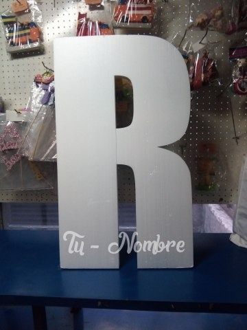 Imagen 6 de 10 de Letras Corporeas 40 Cm Polyfan Carteles Candy Bar Casamiento