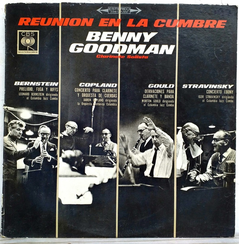 Benny Goodman - Reunion En La Cumbre - Lp Vinilo Año 1965