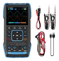 Comprar FNIRSI 2C23T osciloscopio digital portátil multímetro con generador de señales de función Último 3IN1 generador de señales de osciloscopio de doble canal 10MHZ*2 50MS\u002Fs configuración alta