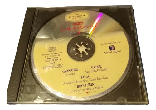 Cd La Música Española, Gran Enciclopedia De La Música