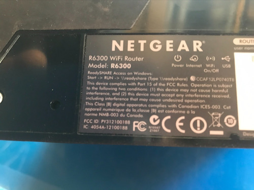 Router Netgear R6300