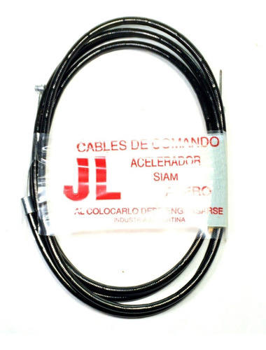 Cable Acelerador Siam Completo Siambretta - Bim Bim Motos