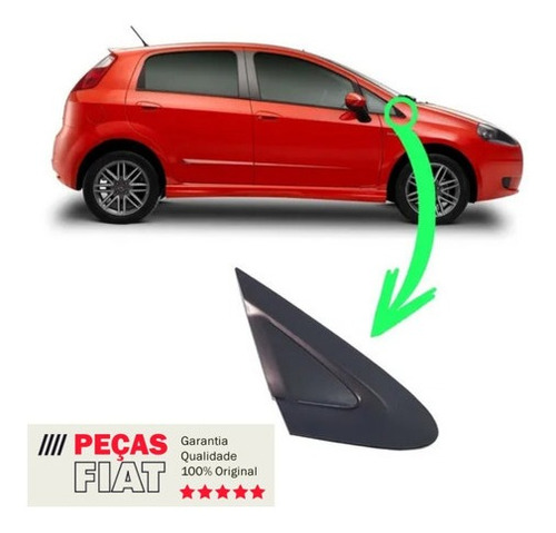 Moldura Acabamento Paralama Dir Fiat Punto Attractive 2011