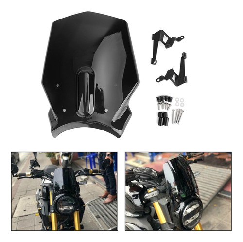 Parabrisa Parabrisa Para Honda Cb125r Cb300r 2018-2019