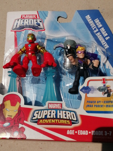 Marvel Super Hero Adventures Iron Man & Hawkeye