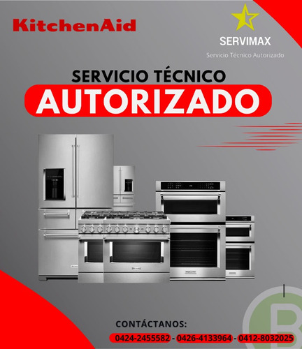 Servicio Técnico De Neveras, Hieleras, Vineras Kitchenaid 