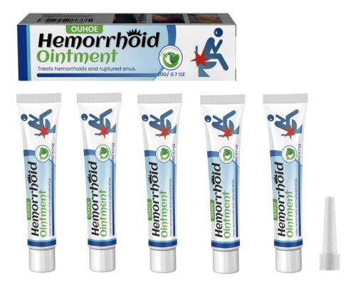 Crema Para Hemorroides B, Albóndiga, Protección Anal, Ouhoe