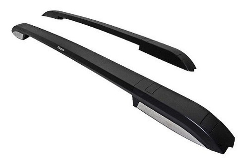 Barras Longitudinal De Techo Aluminio Negra Bepo Vw Amarok