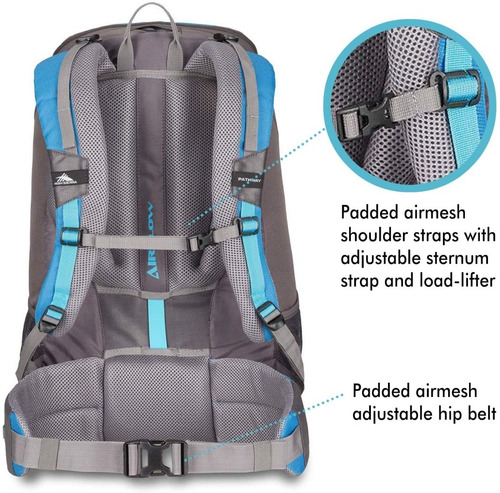 Mochila Pathway 40 Azul Gris Pza High Sierra