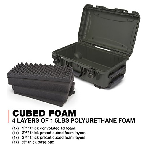 Funda Rígida Impermeable Nanuk 935-1006 Con Ruedas Y