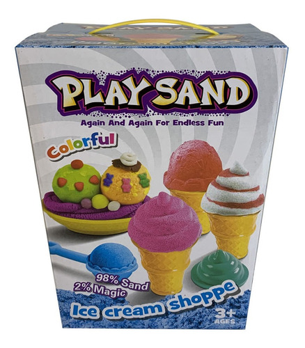 Arena Magica Play Sand Tienda De Helado Y Accesorios 